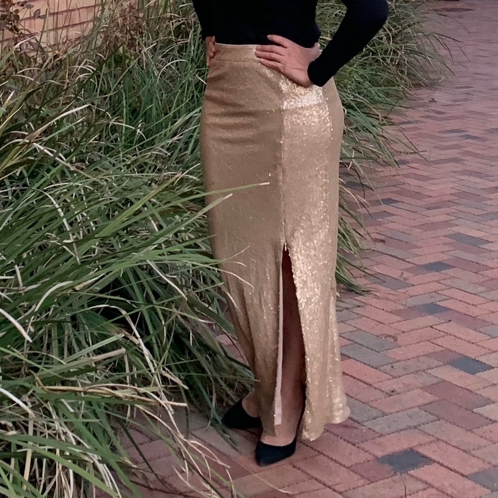 Sequin skirt